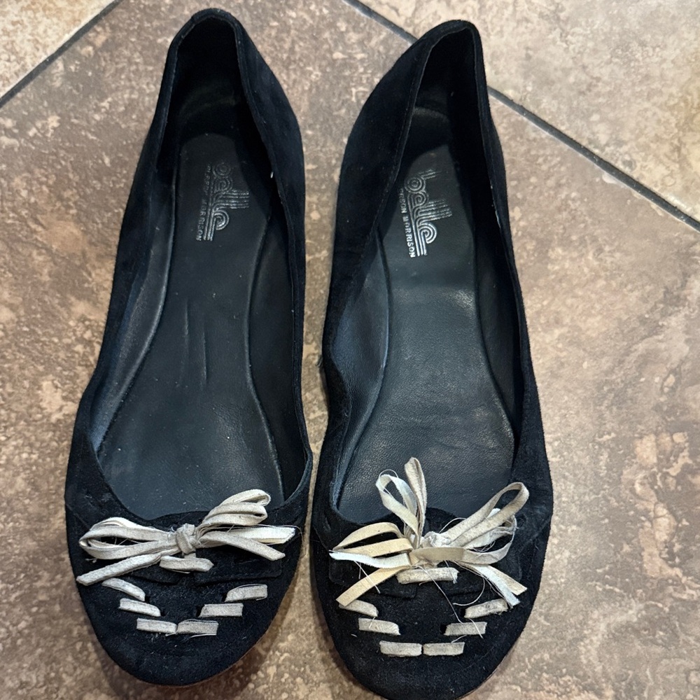 Belle Sigerson Morrison Suede Ballet Flats